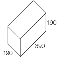 Traditional 200mm - Solid Double Corner 20-31