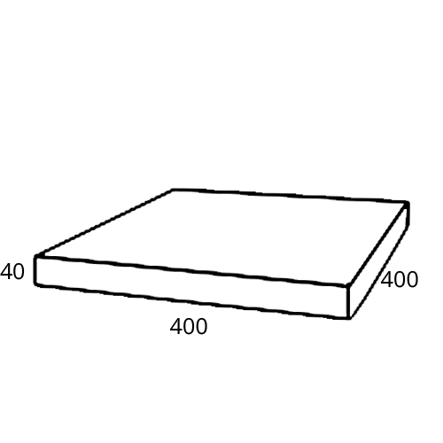 Rottnest Milled - Standard 40x400x400