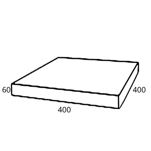 Rottnest Milled - standard 60x400x400