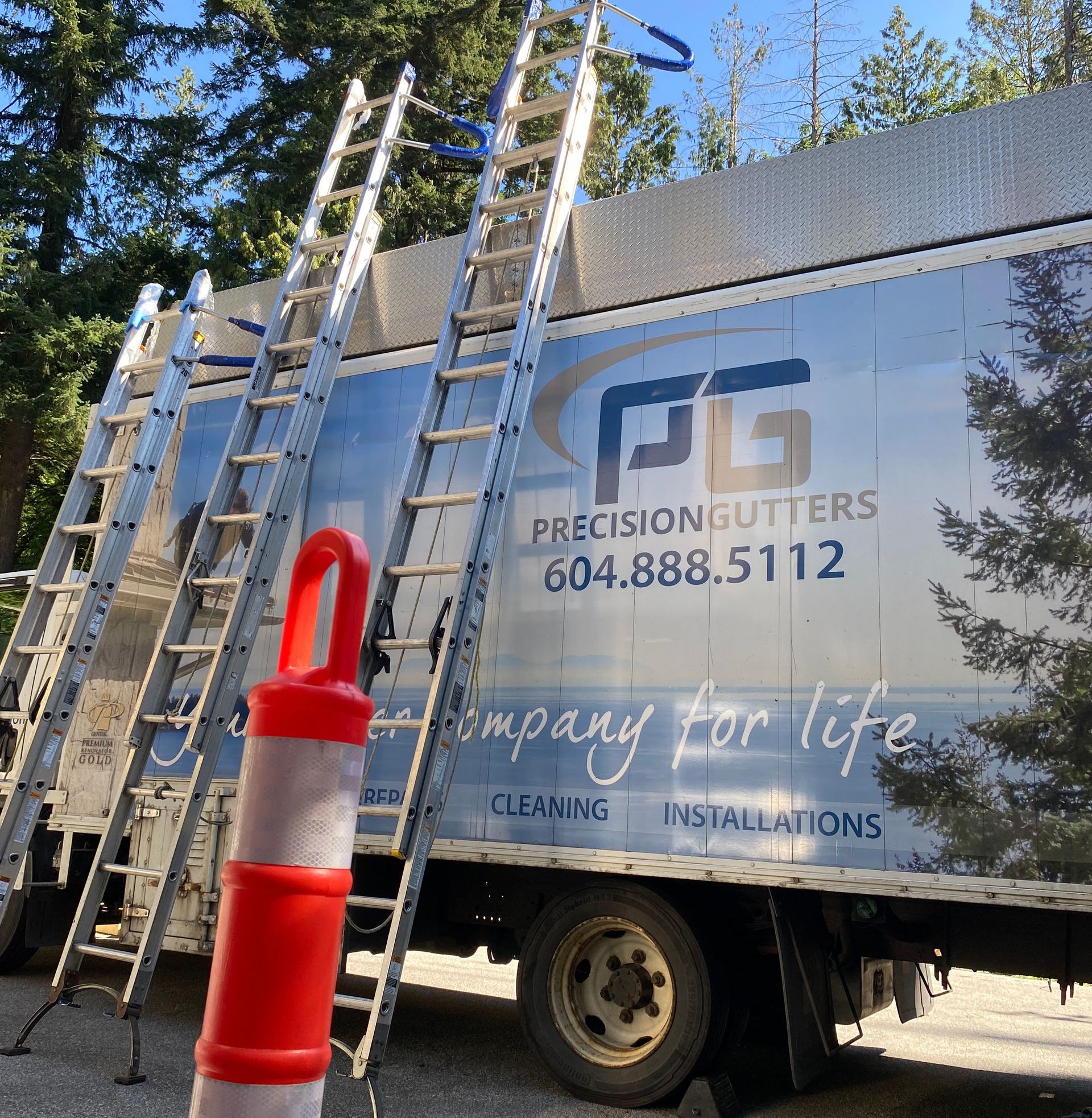 precision gutter truck