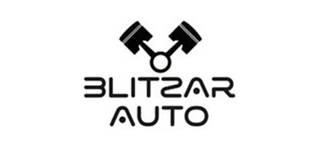 A black background with white text that says blitzar production