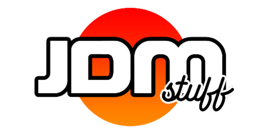 A logo for jdm stuff is shown on a white background