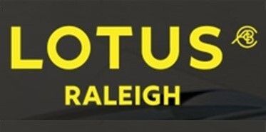 A lotus raleigh logo on a black background