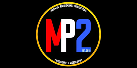 A logo for mp2 is shown on a black background
