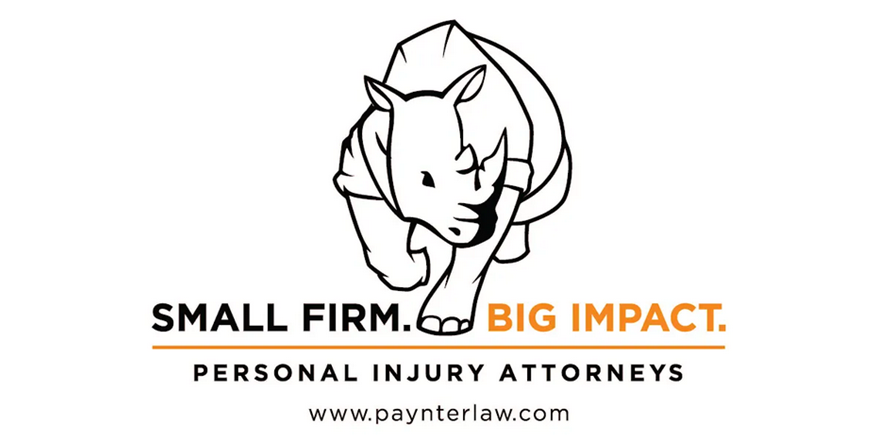 A logo for small firm big impact personal injury attorneys