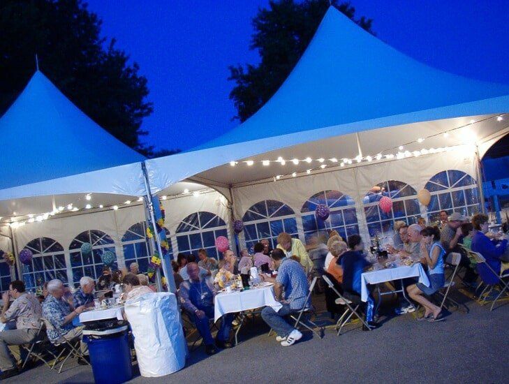 Tent rentals — Fort Wayne, IN — Goeglein's Catering
