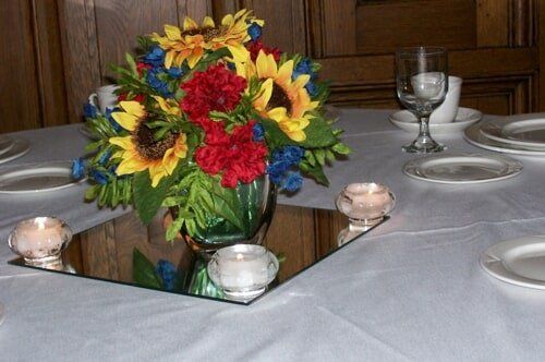 Yellow and red flowers — Fort Wayne, IN — Goeglein's Catering