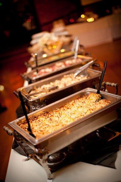 Foods on the tray — Fort Wayne, IN — Goeglein's Catering
