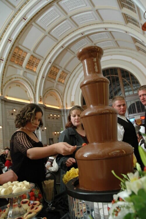 Chocolate fountain — Fort Wayne, IN — Goeglein's Catering