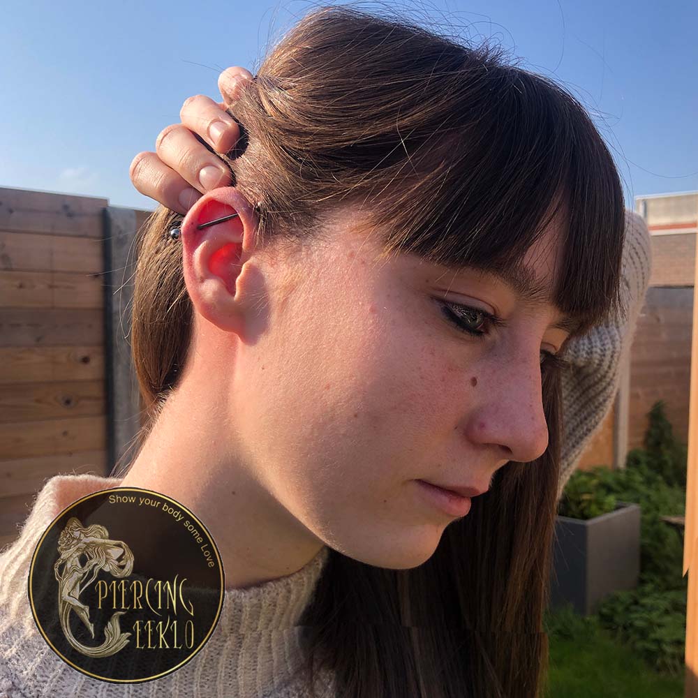 industrial piercing ©PiercingEeklo