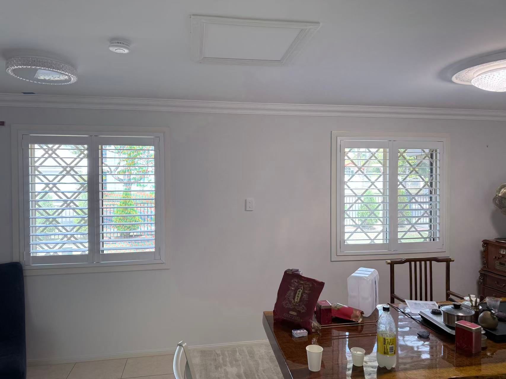 Interior Room With Two Windows — U Curtains in Acacia Ridge, QLD