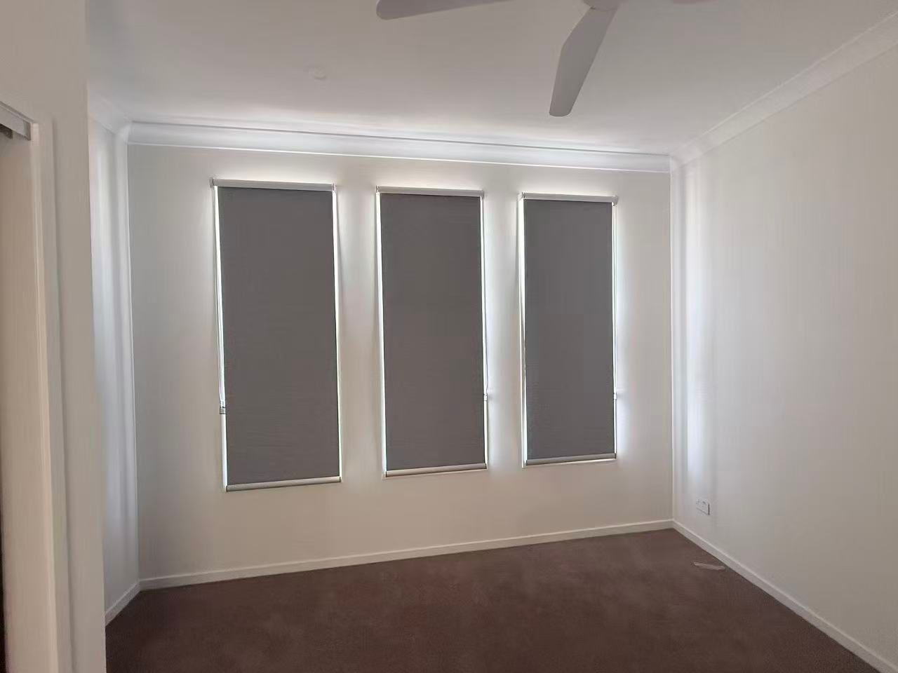 Empty Room With Three Windows — U Curtains in Acacia Ridge, QLD