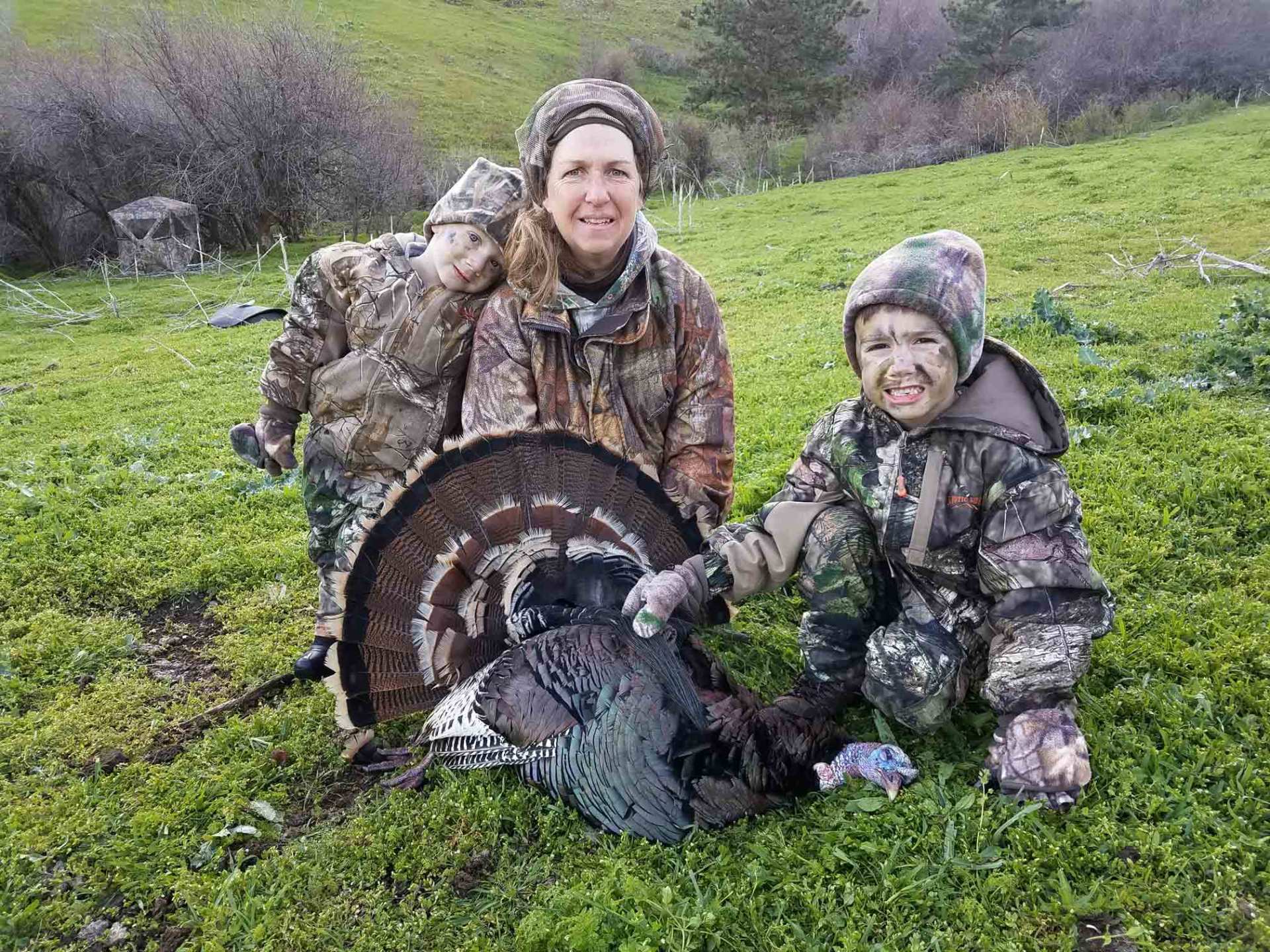 three person boy wearing their uniform