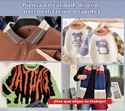Tejedora Recta de Shompas FM3-52D