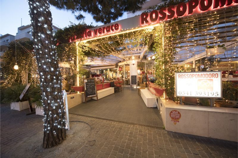 Ingresso del ristorante