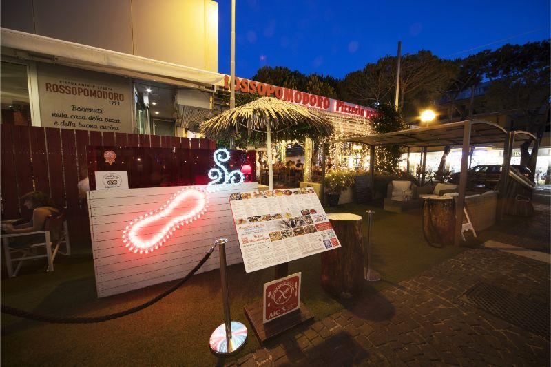 Esterno del ristorante