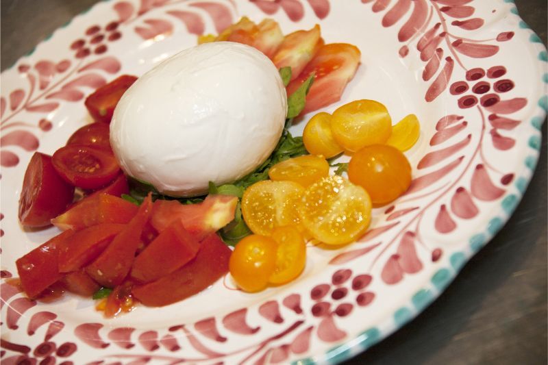 Pomodori e mozzarella