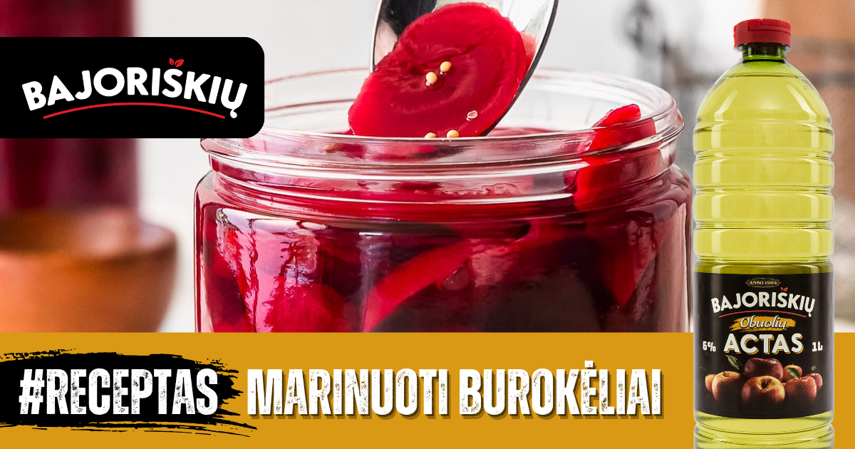 marinuoti burokėliai