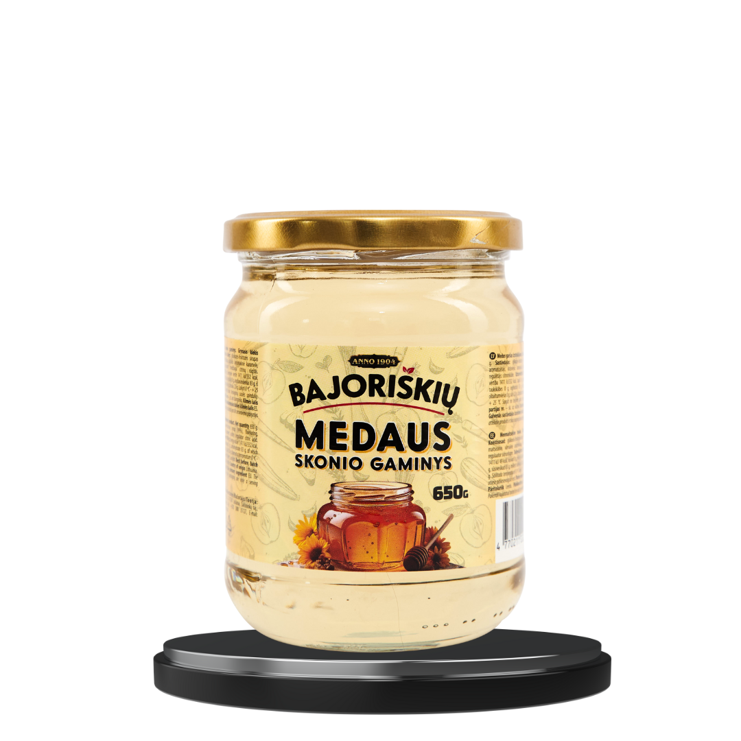 Medaus skonio gaminys
