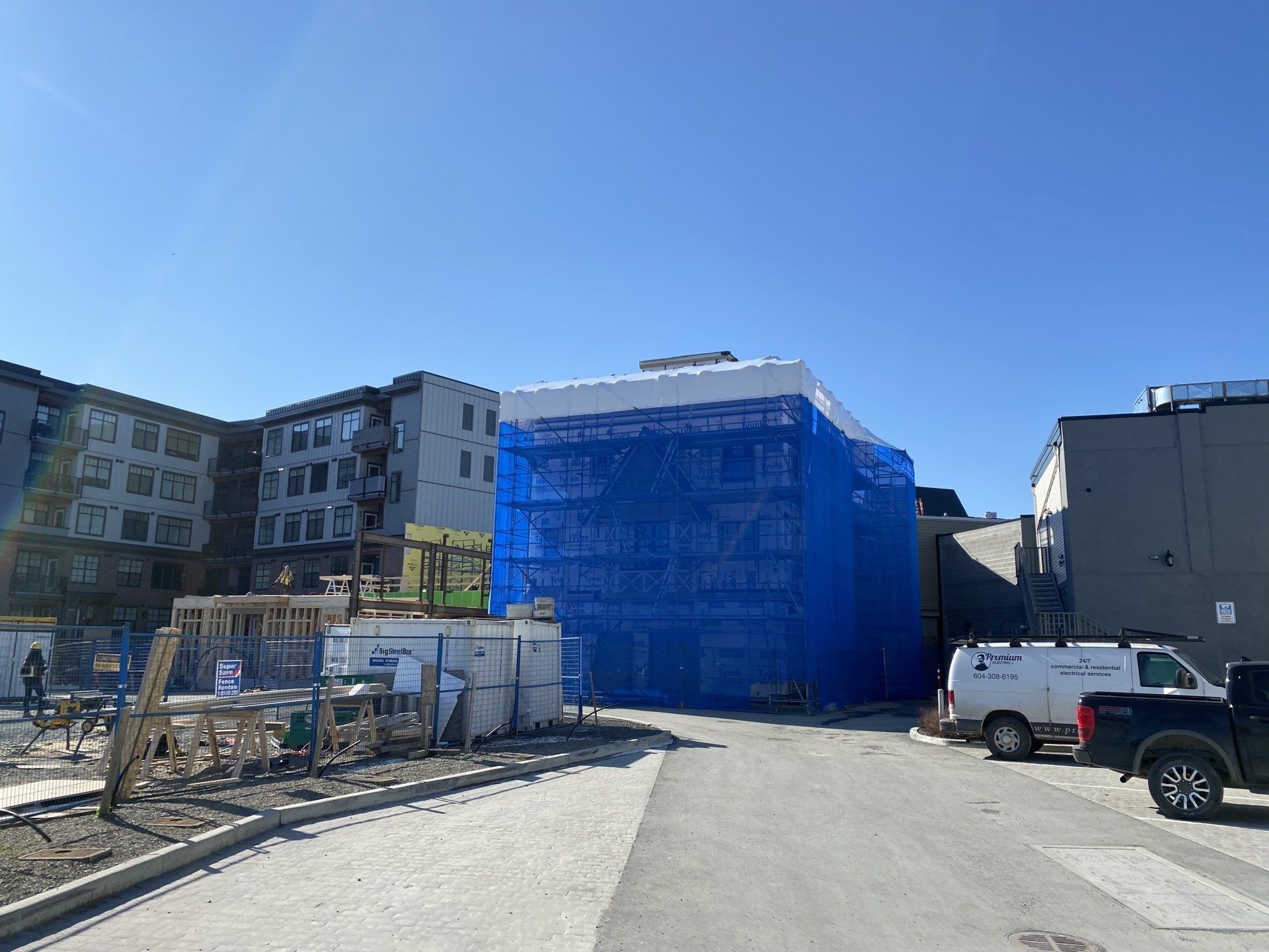 shrink wrap & Scaffnetting