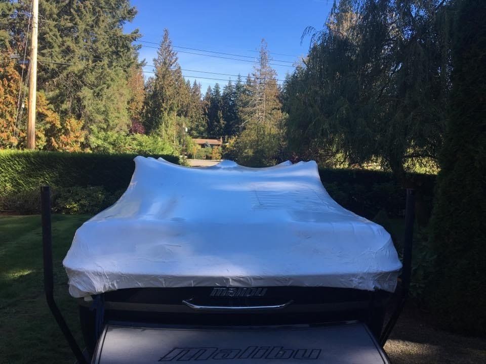  Boat shrink wrap