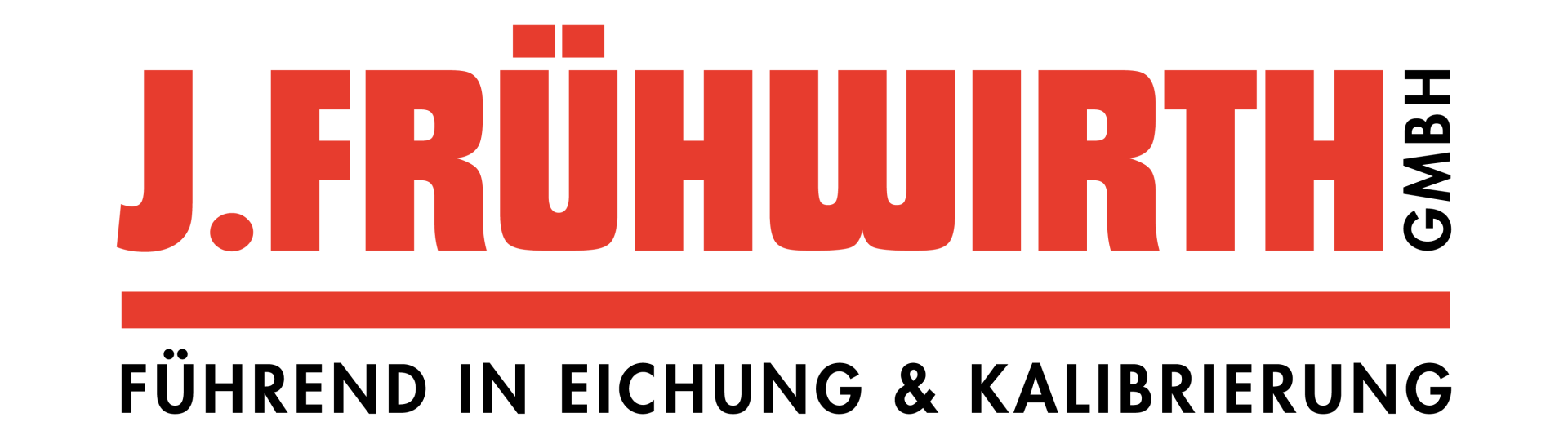 j. Frühwirth GmbH, Eichung, Kalibrierung, Logo