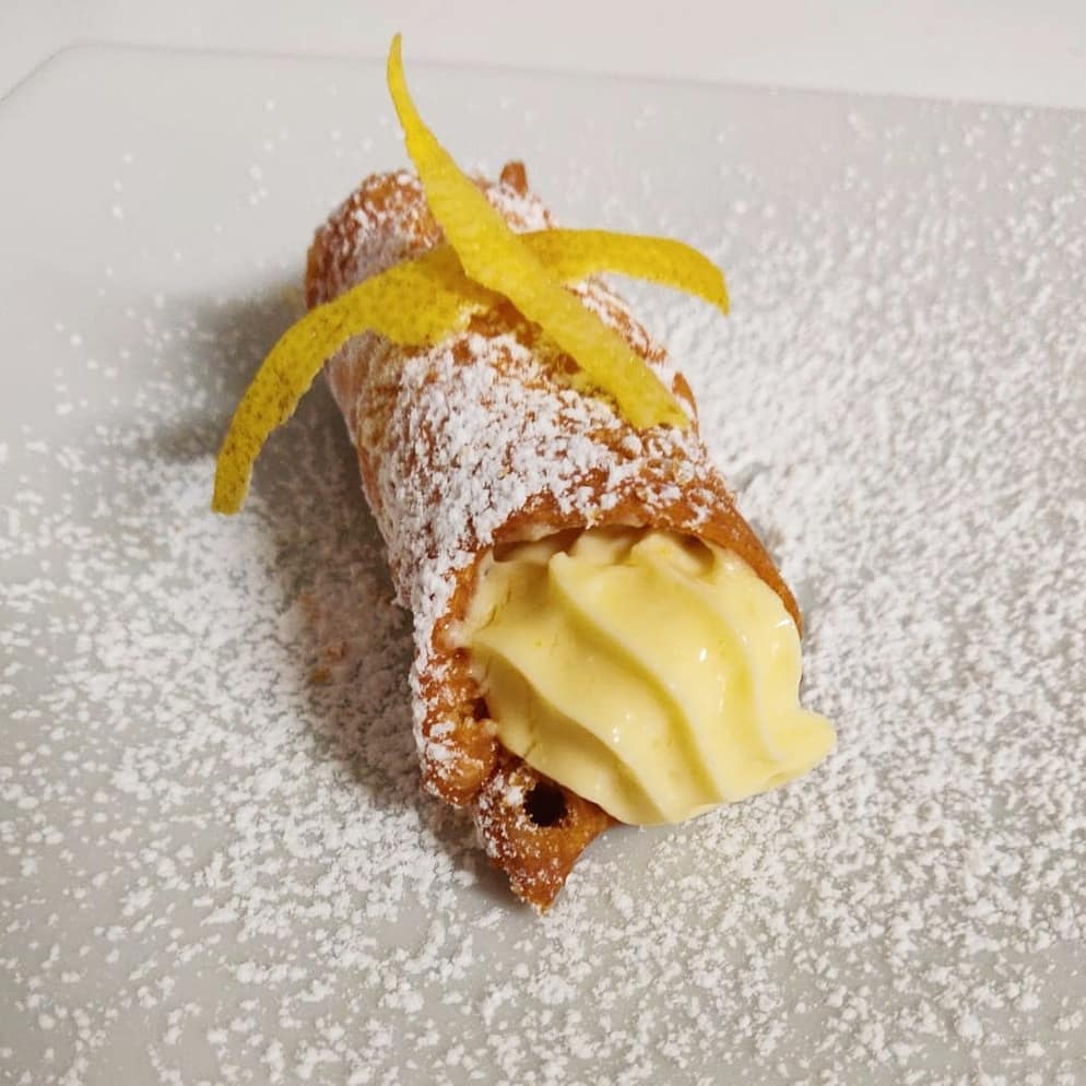dolci artigianali galietti cannolo con crema al limone