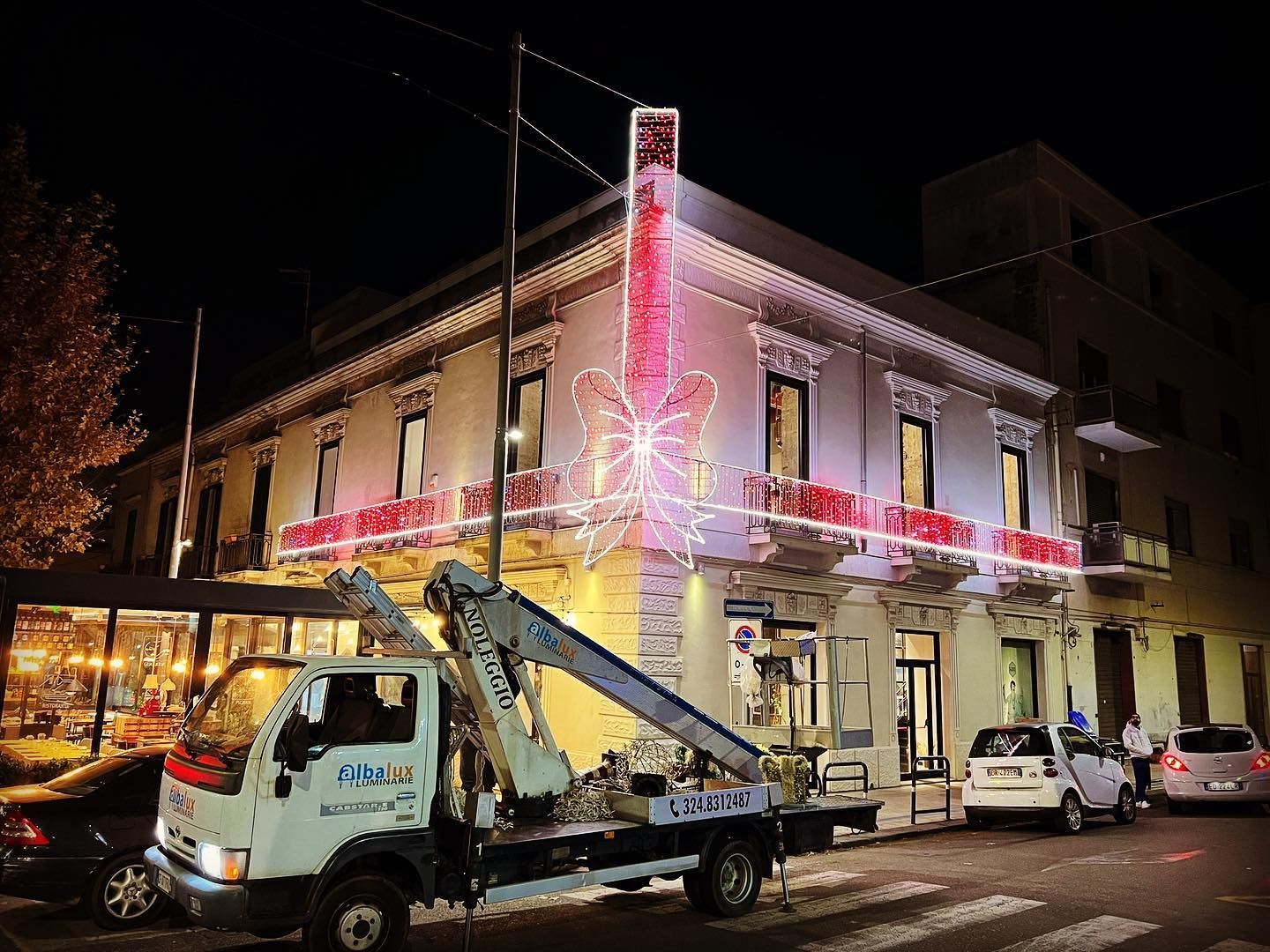 Luminarie per negozi