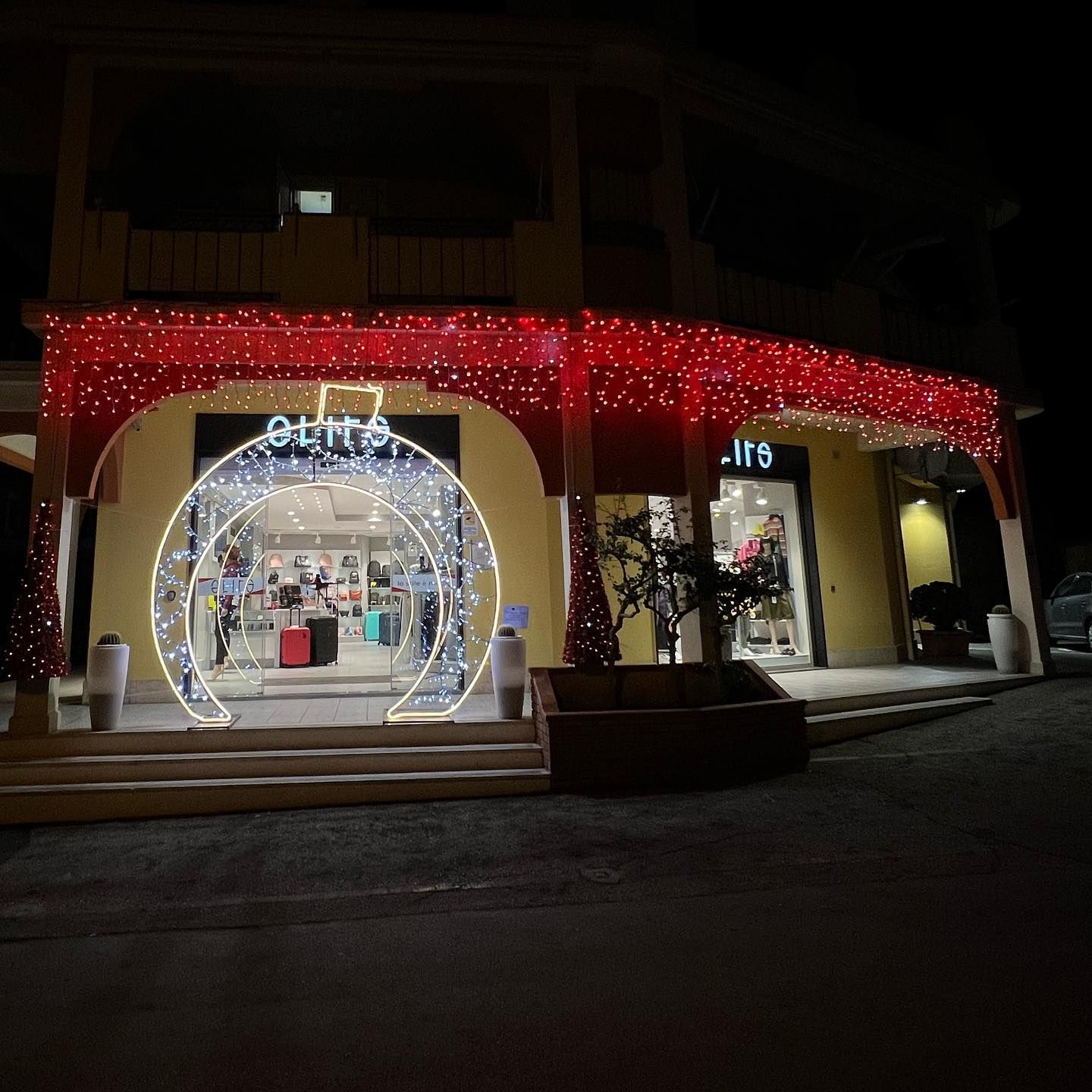 Luminarie per negozi