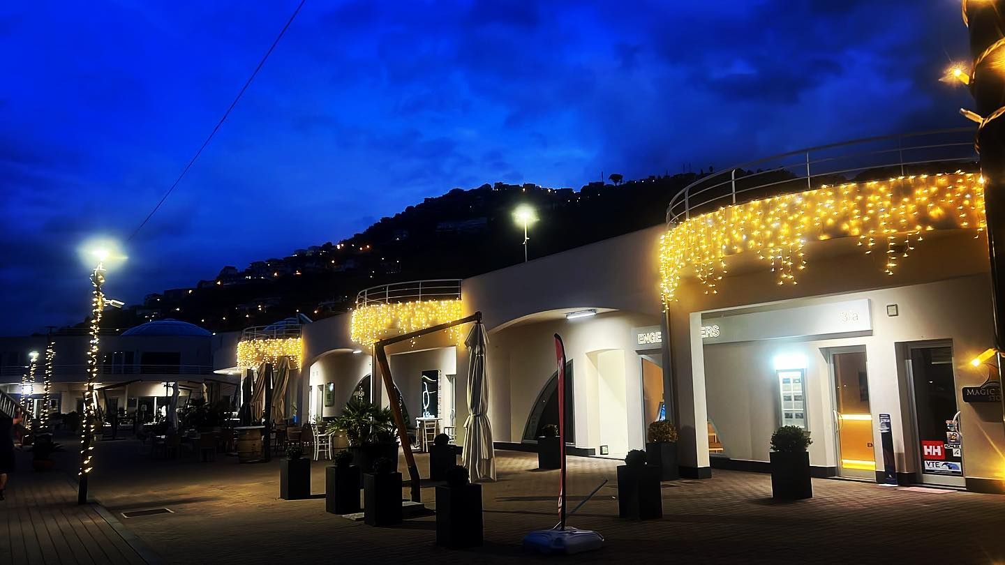 luminarie per centro commerciale