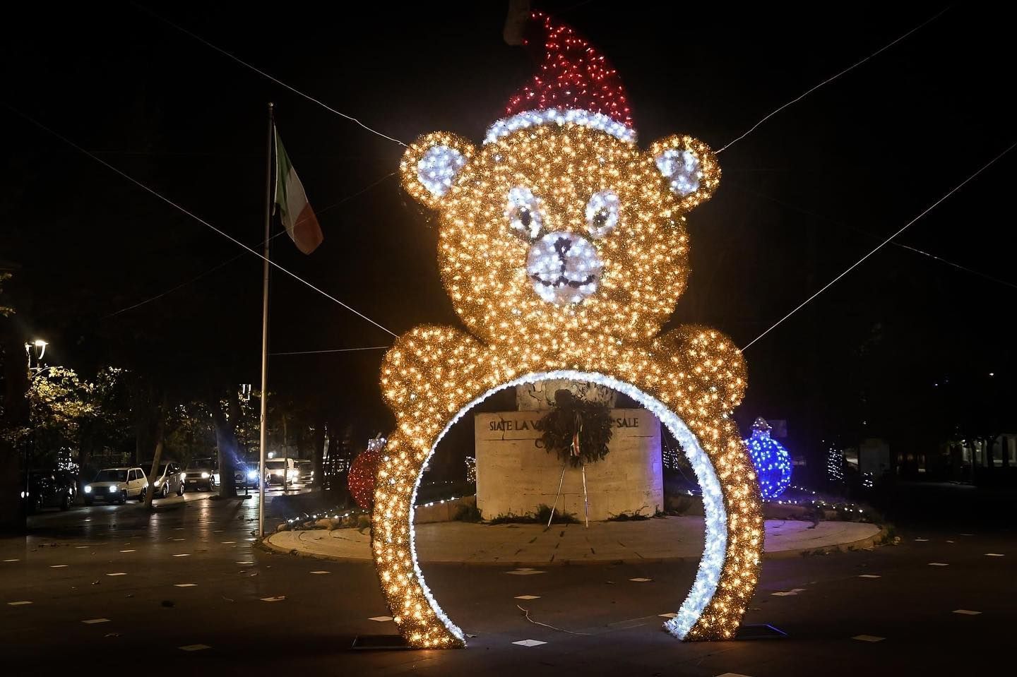 luminaria 3d orsetto