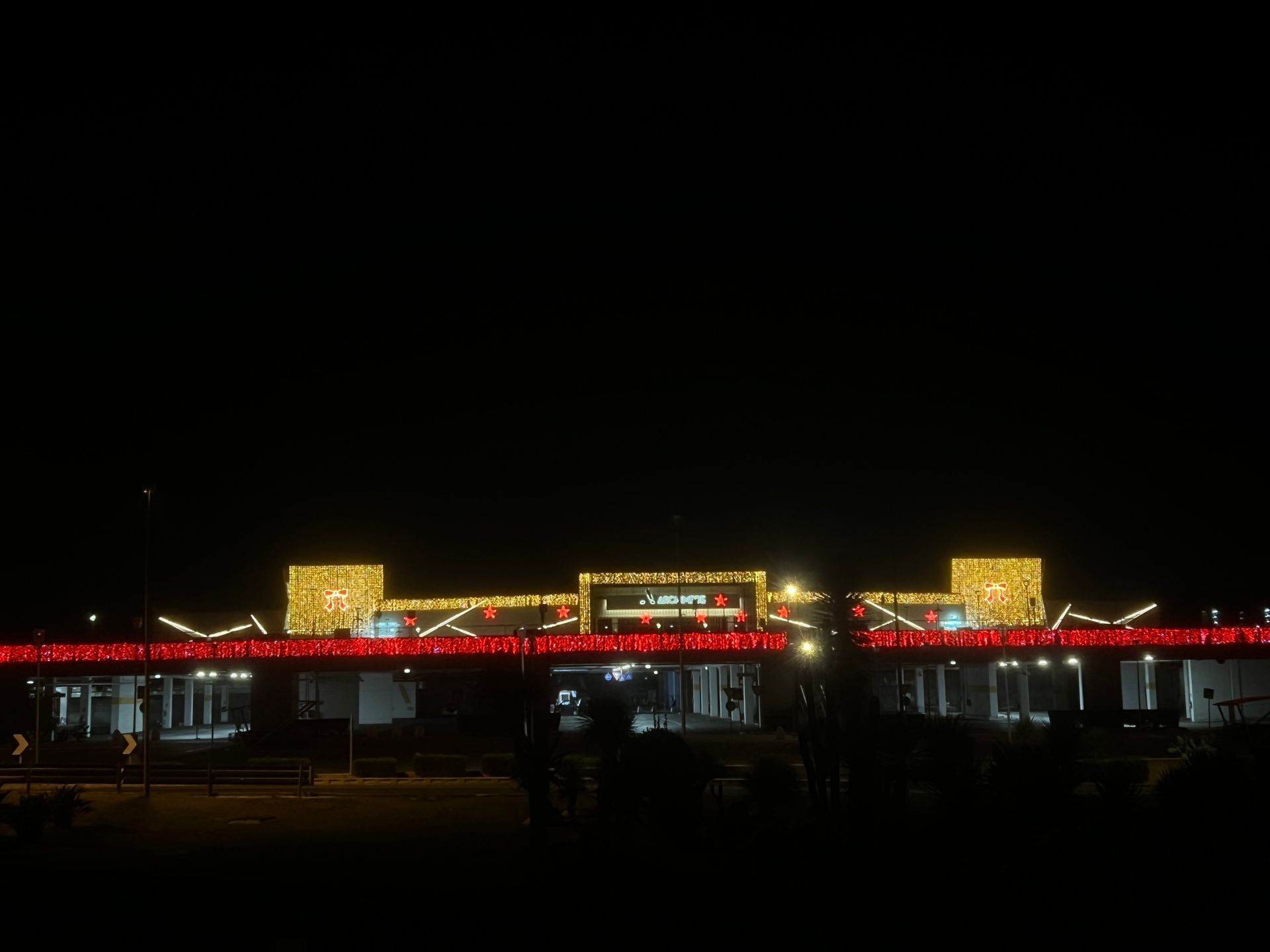 luminarie per centro commerciale