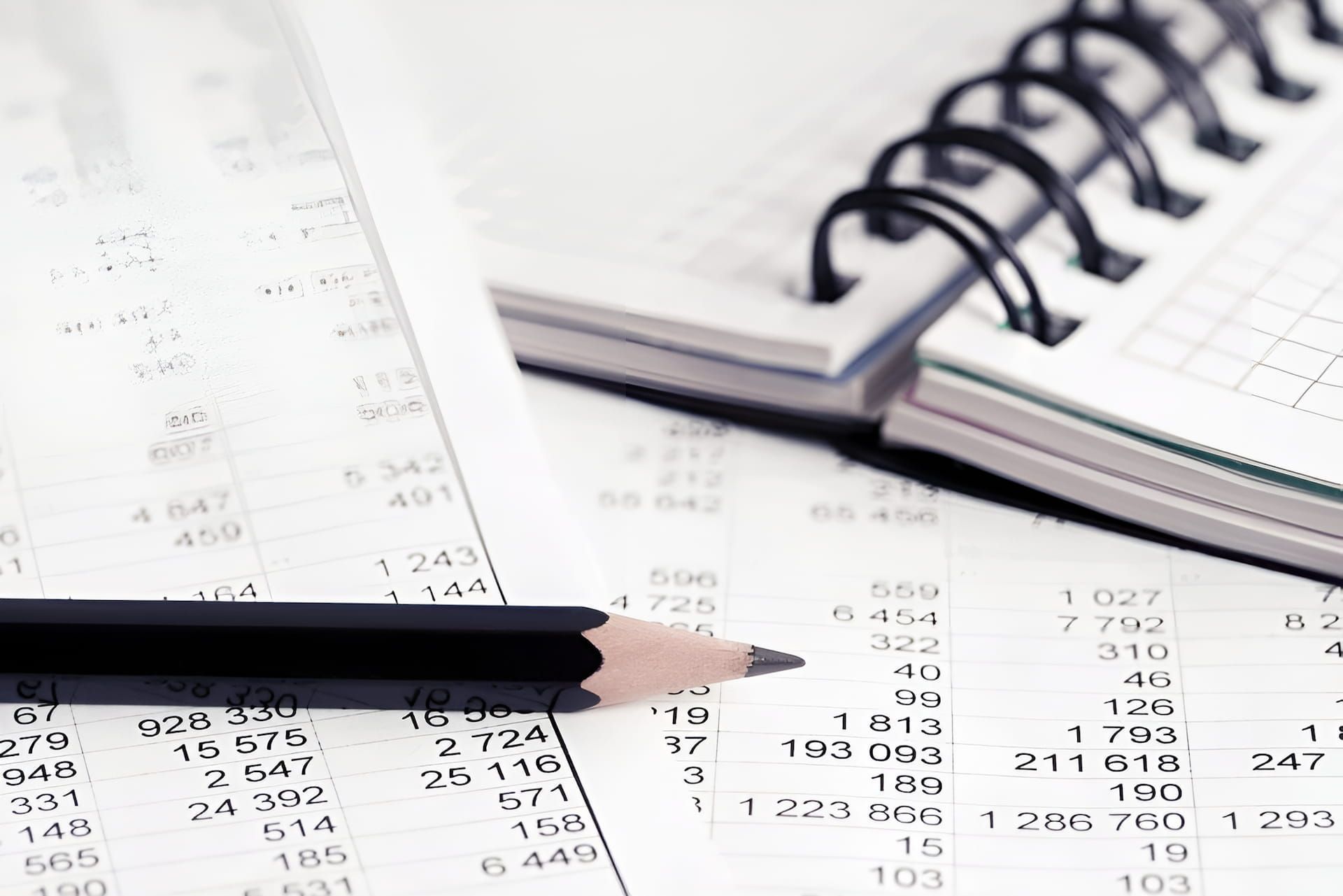 A Spiral Notebook With A Pencil On Top Of It — BookSenz In Aberglasslyn, NSW