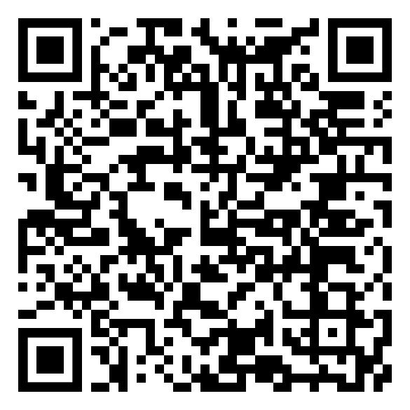 Ein schwarz-weißer QR-Code auf weißem Hintergrund.
