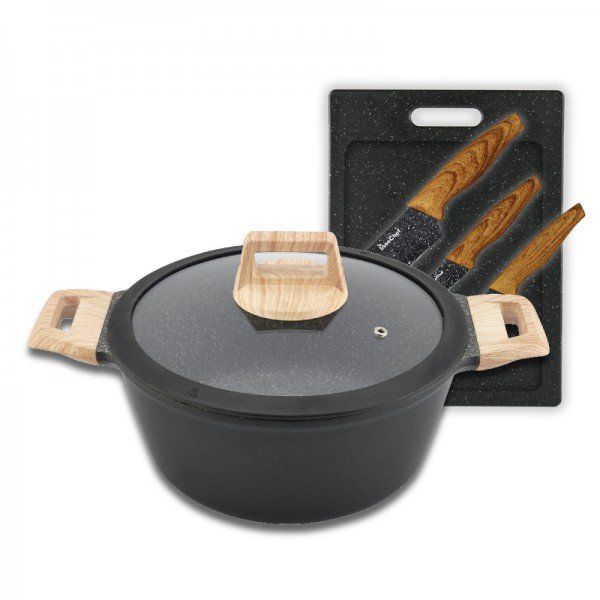 בורו ערכת בישול עם סכינים