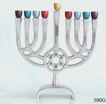 חנוכיית קנים דגם יובל