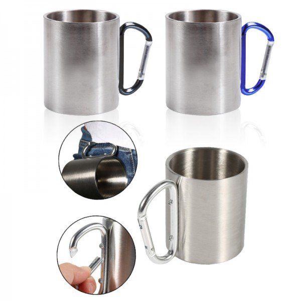 צוק - כוס נירוסטה עם שאקל