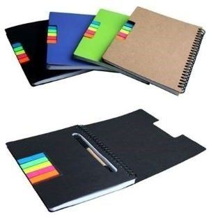מחברת מהודרת עם דבקיות ועט