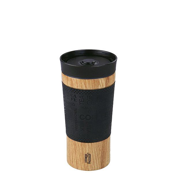 ספל תרמי חם/קר גימור WOOD מבית H2O-Pro