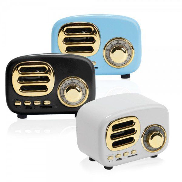 רטרו - מיני רמקול בעיצוב רטרו בטכנולוגית בלוטוס