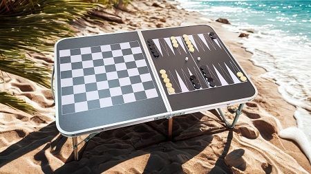 שולחן משחקים לפיקניק