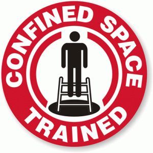 Confined Space Trained Logo