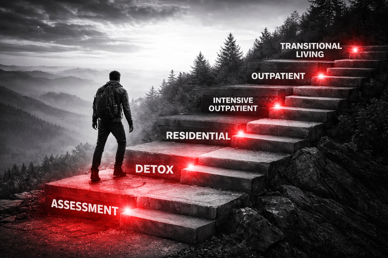 Step down approach for recovery