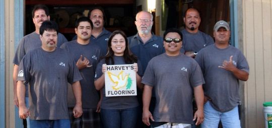 Your local flooring company, Harvey's Flooring in Kauai