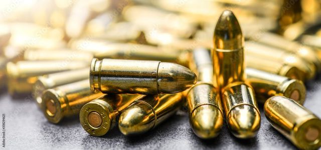Opened Brass Colored Bullet Showing The Black Gun Powder Stock Photo -  Download Image Now - iStock
