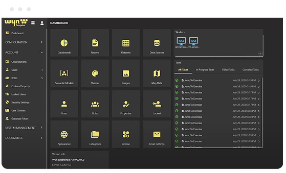 Wyn(와인) BI 관리자 포털