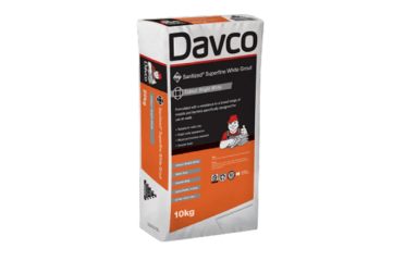 Davco Sanitized Superfine White Grout