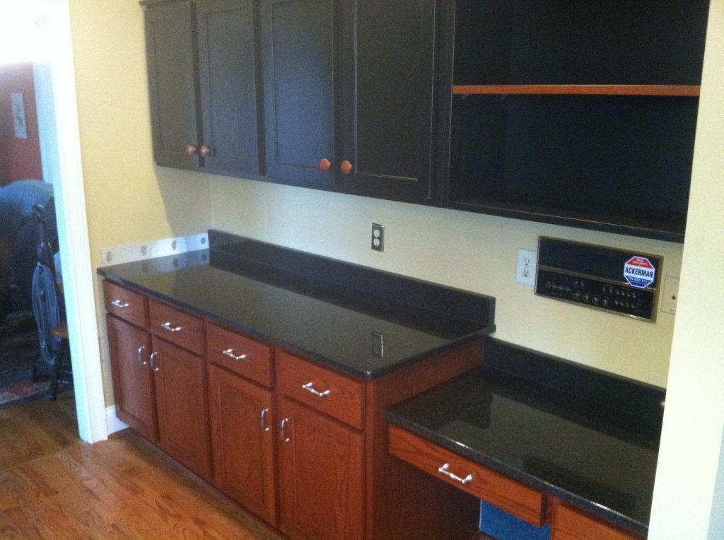 Dark Color Cabinets — Tucker, GA — Atlanta Kitchen Refinishers Inc.