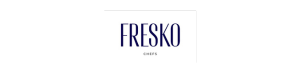 A logo for a company called fresko on a white background.