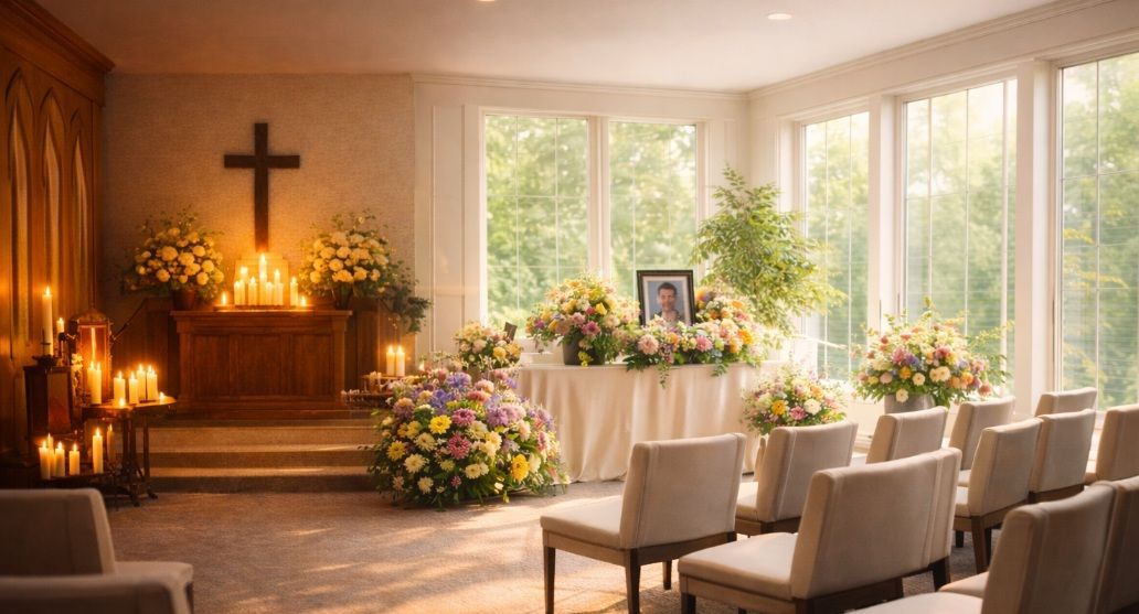 funeral homes Plymouth, MI with a bright and welcoming chapel